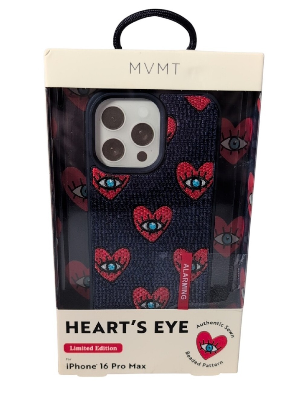 MVMT Heart's Eye Beaded Phone Case iPhone 16 Pro Max